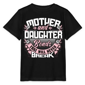 Idée cadeau de cohésion mère-fille - T-shirt bio MINI CREATOR Stanley/Stella Enfant - noir - Devant - Mikhail (115cm)