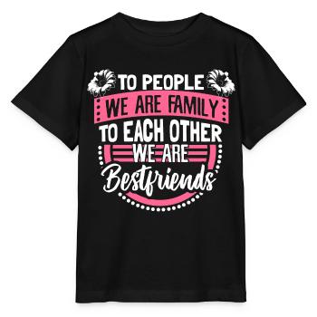 Mutter Tochter Kindertag - Stanley/Stella Kinder T-Shirt MINI CREATOR  - Schwarz - Vorne - Mikhail (115cm)