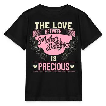 Cadeau de cohésion des amis mère et fille - T-shirt bio MINI CREATOR Stanley/Stella Enfant - noir - Devant - Mikhail (115cm)
