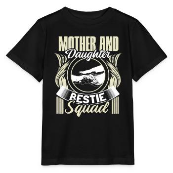 Mutter und Tochter Kindertag Eltern Geschenkidee - Stanley/Stella Kinder T-Shirt MINI CREATOR  - Schwarz - Vorne - Mikhail (115cm)