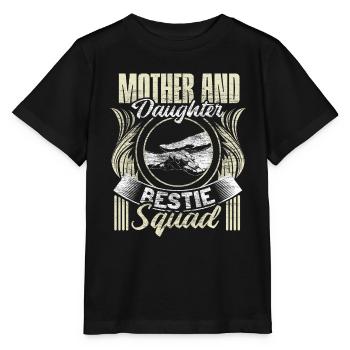 Mutter und Tochter Kindertag Eltern Geschenkidee - Stanley/Stella Kinder T-Shirt MINI CREATOR  - Schwarz - Vorne - Mikhail (115cm)
