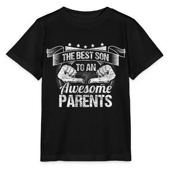 Meilleurs fils fils - T-shirt bio MINI CREATOR Stanley/Stella Enfant - noir - Devant - Mikhail (115cm)