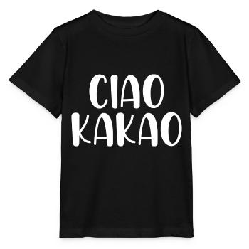 Ciao Kakao - Stanley/Stella Kinder T-Shirt MINI CREATOR  - Schwarz - Vorne - Mikhail (115cm)