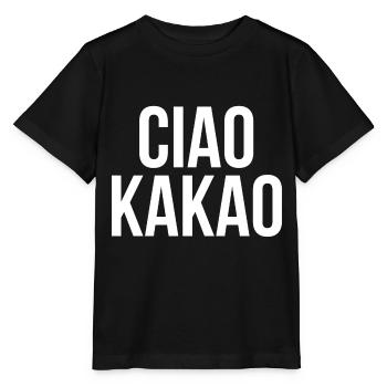 Ciao Kakao - Stanley/Stella Kinder T-Shirt MINI CREATOR  - Schwarz - Vorne - Mikhail (115cm)