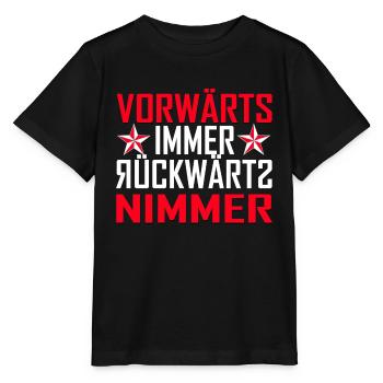 vorwärts immer - Stanley/Stella Kinder T-Shirt MINI CREATOR  - Schwarz - Vorne - Mikhail (115cm)