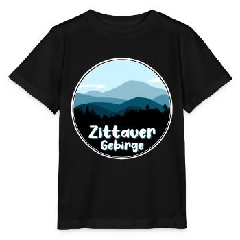 Zittauer Gebirge - Stanley/Stella Kinder T-Shirt MINI CREATOR  - Schwarz - Vorne - Mikhail (115cm)