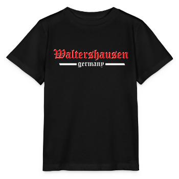 Waltershausen altdeutsch - Stanley/Stella Kinder T-Shirt MINI CREATOR  - Schwarz - Vorne - Mikhail (115cm)