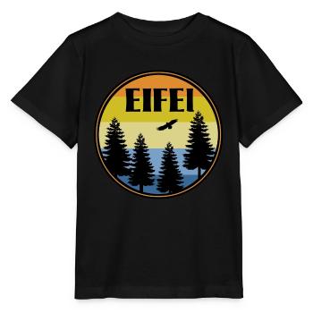 Eifel - Stanley/Stella Kinder T-Shirt MINI CREATOR  - Schwarz - Vorne - Mikhail (115cm)