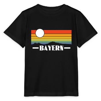 Bayern - Stanley/Stella Kinder T-Shirt MINI CREATOR  - Schwarz - Vorne - Mikhail (115cm)