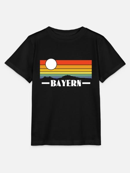 Bayern - Stanley/Stella Kinder T-Shirt MINI CREATOR  - Schwarz