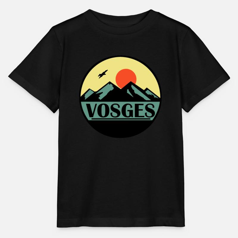 Vosges - T-shirt bio MINI CREATOR Stanley/Stella Enfant - noir
