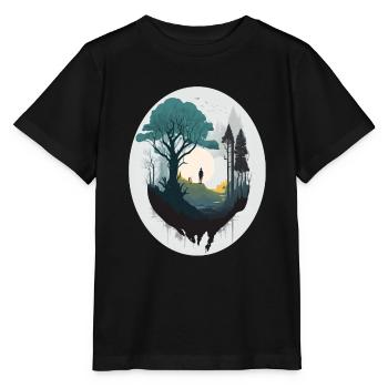SURREAL - Stanley/Stella MINI CREATOR Kids’ T-Shirt - black - Front - Mikhail (115cm)