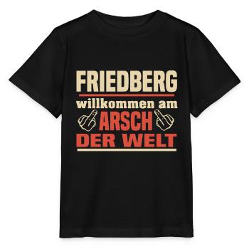 Friedberg in Hessen - Stanley/Stella Kinder T-Shirt MINI CREATOR  - Schwarz - Vorne - Mikhail (115cm)
