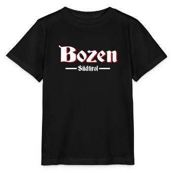 Bozen Südtirol - Stanley/Stella Kinder T-Shirt MINI CREATOR  - Schwarz - Vorne - Mikhail (115cm)