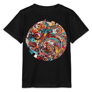 Retro Design - Stanley/Stella MINI CREATOR Kids’ T-Shirt - black - Front - Mikhail (115cm)
