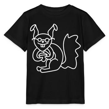 Anti-Zoo Douze Blancs - T-shirt bio MINI CREATOR Stanley/Stella Enfant - noir - Devant - Mikhail (115cm)