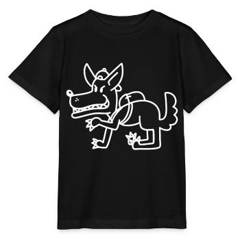 Anti-zoo Seize Blancs - T-shirt bio MINI CREATOR Stanley/Stella Enfant - noir - Devant - Mikhail (115cm)