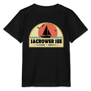 Sacrower See - Stanley/Stella Kinder T-Shirt MINI CREATOR  - Schwarz - Vorne - Mikhail (115cm)