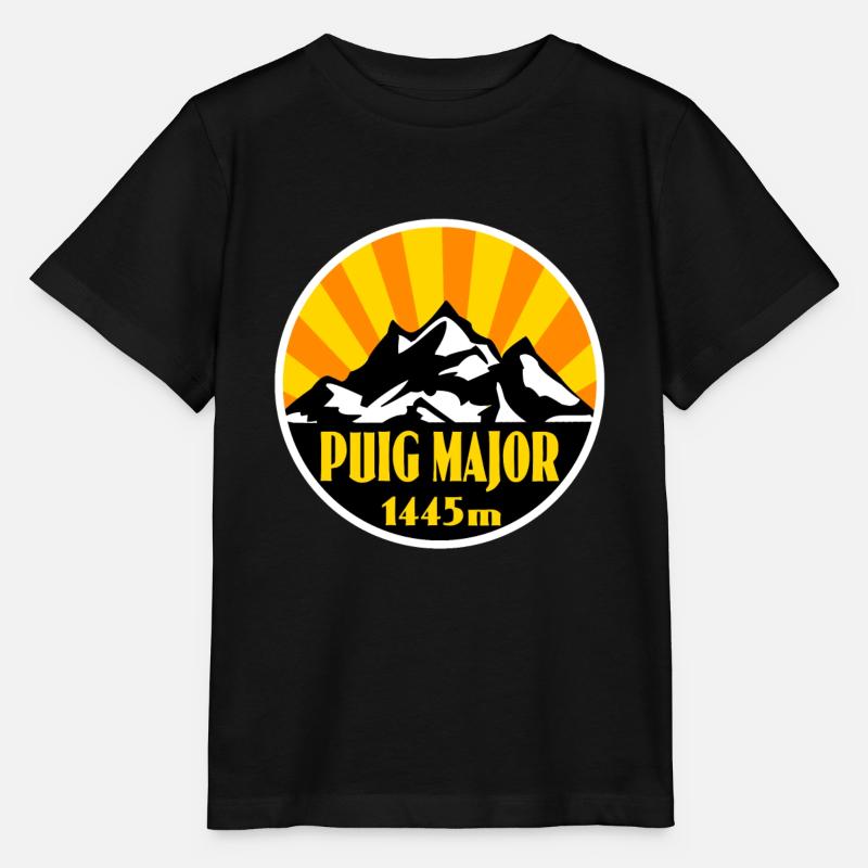 Mallorca PUIG MAJOR - Stanley/Stella Kinder T-Shirt MINI CREATOR - Schwarz