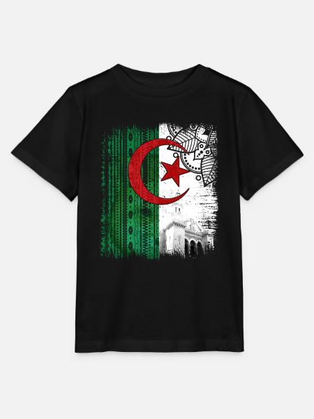 Identity of Algeria - Stanley/Stella Kinder T-Shirt MINI CREATOR  - Schwarz
