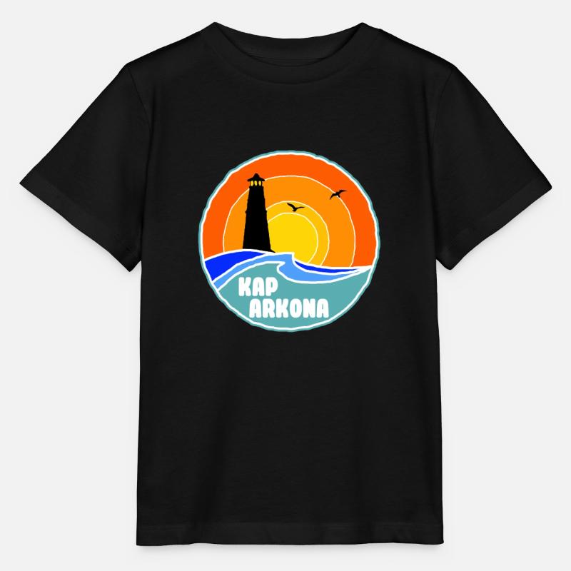 Kap Arkona - Stanley/Stella Kinder T-Shirt MINI CREATOR - Schwarz