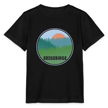 Erzgebirge - Stanley/Stella Kinder T-Shirt MINI CREATOR  - Schwarz - Vorne - Mikhail (115cm)