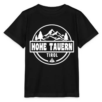 Hohe Tauern - Stanley/Stella Kinder T-Shirt MINI CREATOR  - Schwarz - Vorne - Mikhail (115cm)