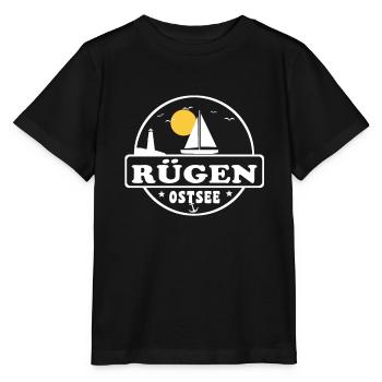 Rügen - Stanley/Stella Kinder T-Shirt MINI CREATOR  - Schwarz - Vorne - Mikhail (115cm)