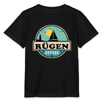 Rügen - Stanley/Stella Kinder T-Shirt MINI CREATOR  - Schwarz - Vorne - Mikhail (115cm)