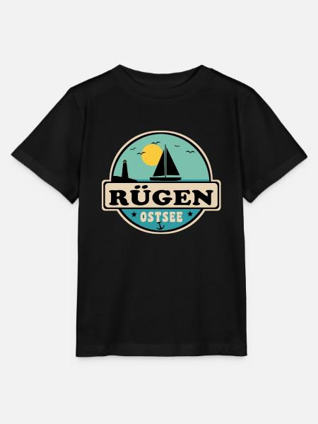 Rügen - Stanley/Stella Kinder T-Shirt MINI CREATOR  - Schwarz