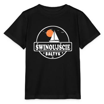 Swinemünde polnisch - Stanley/Stella Kinder T-Shirt MINI CREATOR  - Schwarz - Vorne - Mikhail (115cm)
