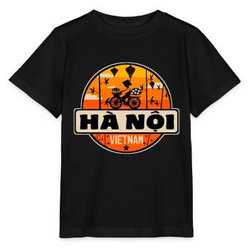Hanoi Vietnam - Stanley/Stella Kinder T-Shirt MINI CREATOR  - Schwarz - Vorne - Mikhail (115cm)