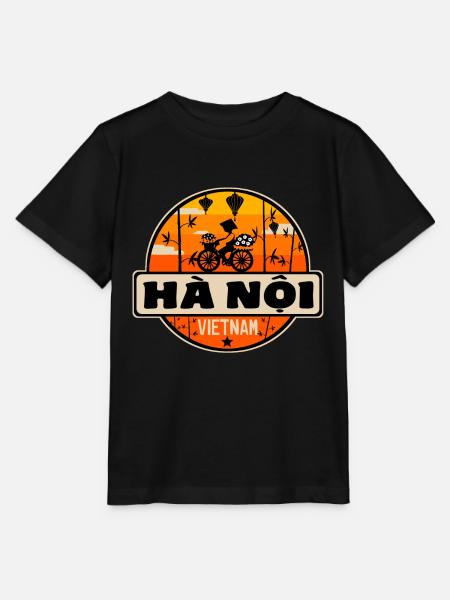 Hanoï Vietnam - T-shirt bio MINI CREATOR Stanley/Stella Enfant - noir