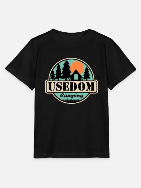 Usedom Camping - Stanley/Stella Kinder T-Shirt MINI CREATOR  - Schwarz