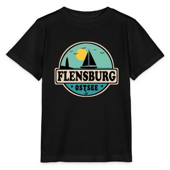 Flensburg - Stanley/Stella Kinder T-Shirt MINI CREATOR  - Schwarz - Vorne - Mikhail (115cm)