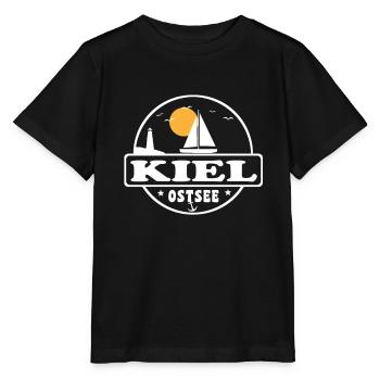 Kiel - Stanley/Stella Kinder T-Shirt MINI CREATOR  - Schwarz - Vorne - Mikhail (115cm)