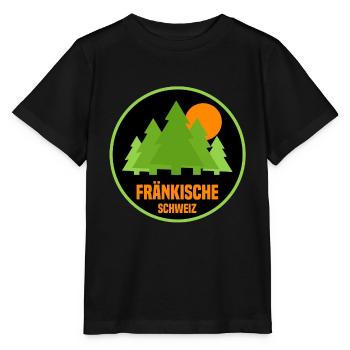 Fränkische Schweiz - Stanley/Stella Kinder T-Shirt MINI CREATOR  - Schwarz - Vorne - Mikhail (115cm)