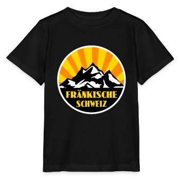 Fränkische Schweiz - Stanley/Stella Kinder T-Shirt MINI CREATOR  - Schwarz - Vorne - Mikhail (115cm)
