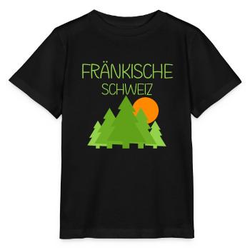 Fränkische Schweiz - Stanley/Stella Kinder T-Shirt MINI CREATOR  - Schwarz - Vorne - Mikhail (115cm)