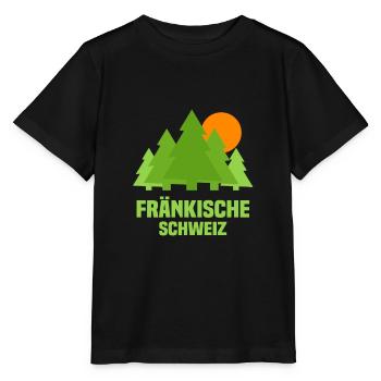 Fränkische Schweiz - Stanley/Stella Kinder T-Shirt MINI CREATOR  - Schwarz - Vorne - Mikhail (115cm)