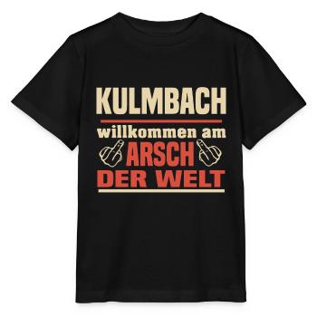 Kulmbach - Stanley/Stella Kinder T-Shirt MINI CREATOR  - Schwarz - Vorne - Mikhail (115cm)