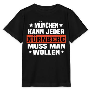 Nürnberg - Stanley/Stella Kinder T-Shirt MINI CREATOR  - Schwarz - Vorne - Mikhail (115cm)