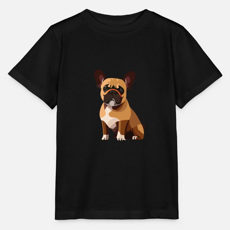 Kleiner Mops - Stanley/Stella Kinder T-Shirt MINI CREATOR  - Schwarz