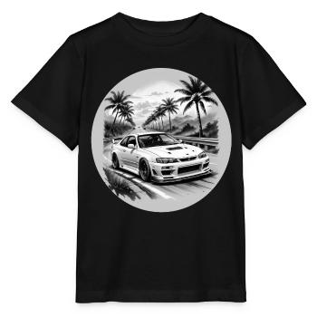 JDM Sportcar Tuning Driftcar Car Gift PS - Stanley/Stella MINI CREATOR Kids’ T-Shirt - black - Front - Mikhail (115cm)