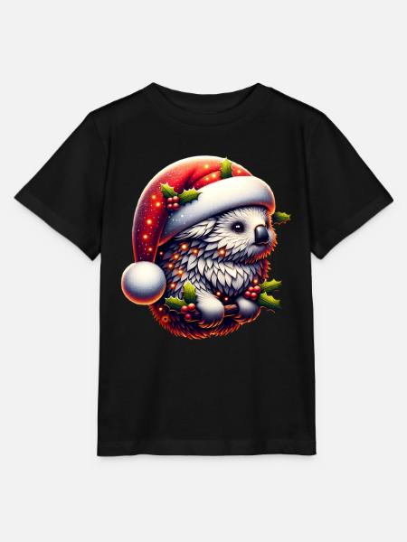 Weihnachts Koala - Stanley/Stella Kinder T-Shirt MINI CREATOR - Schwarz
