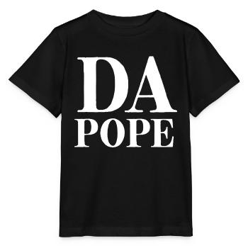 DA POPE Leo - Stanley/Stella Kinder T-Shirt MINI CREATOR  - Schwarz - Vorne - Mikhail (115cm)