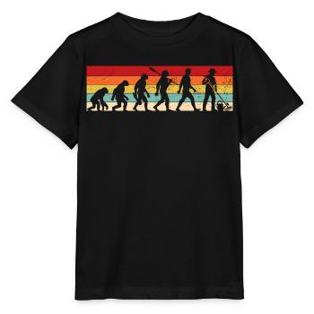 Vintage Evolution - Gärtner - Stanley/Stella Kinder T-Shirt MINI CREATOR  - Schwarz - Vorne - Mikhail (115cm)