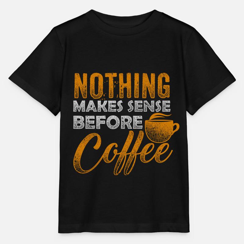 Coffee - T-shirt bio MINI CREATOR Stanley/Stella Enfant - noir