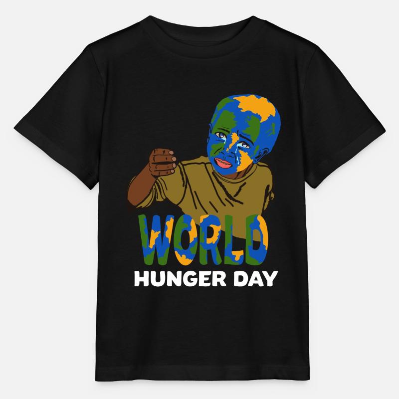 Welt hunger und Welt Nahrungstag Geschenkidee - Stanley/Stella Kinder T-Shirt MINI CREATOR  - Schwarz