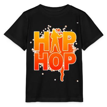 Hip hop - T-shirt bio MINI CREATOR Stanley/Stella Enfant - noir - Devant - Mikhail (115cm)